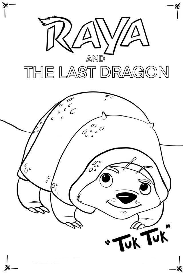 Raya and the last Dragon coloring page (31)