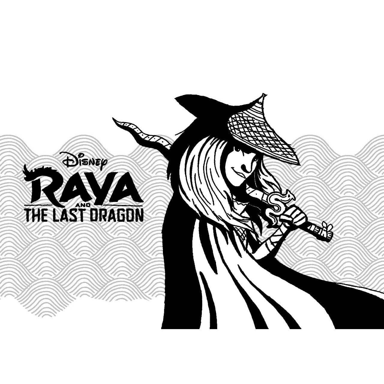 Raya and the last Dragon coloring page (8)