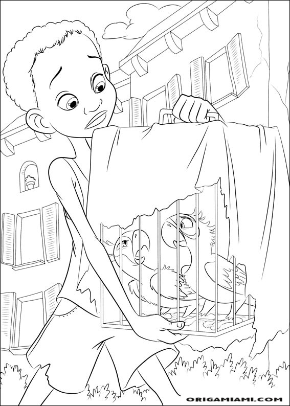 Rio coloring page (10)