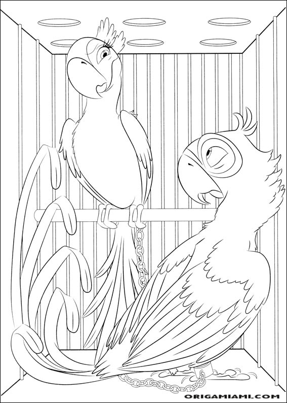 Rio coloring page (12)