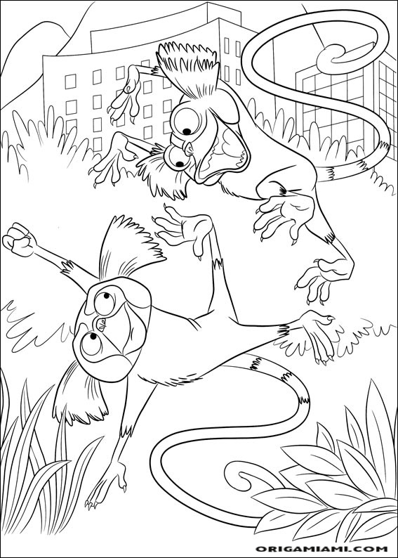 Rio coloring page (16)