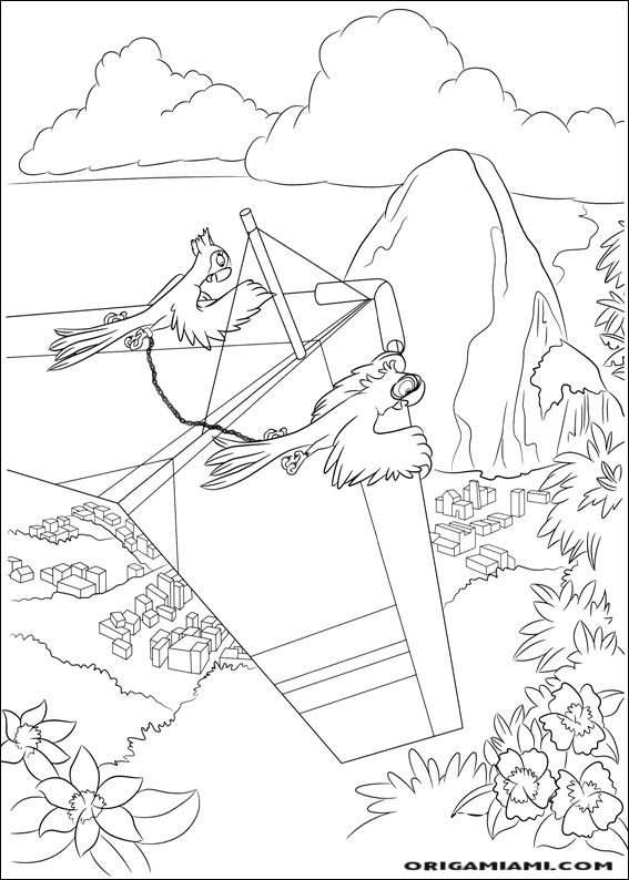 Rio coloring page (18)