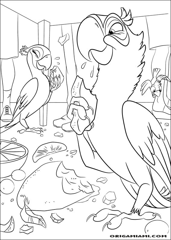 Rio coloring page (19)