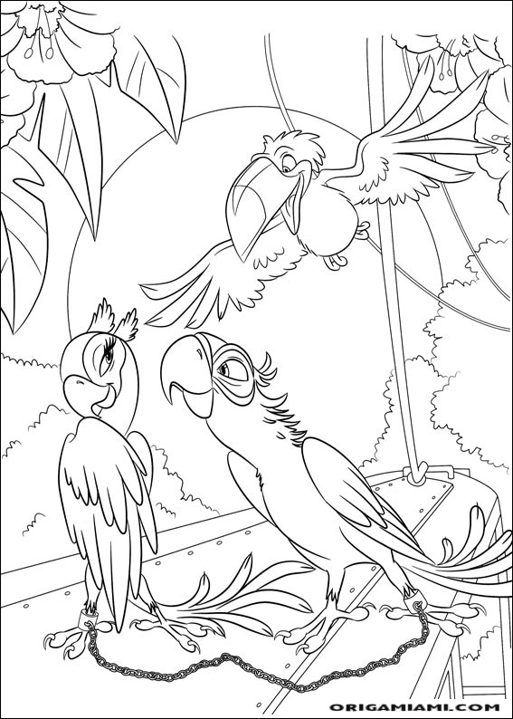 Rio coloring page (23)