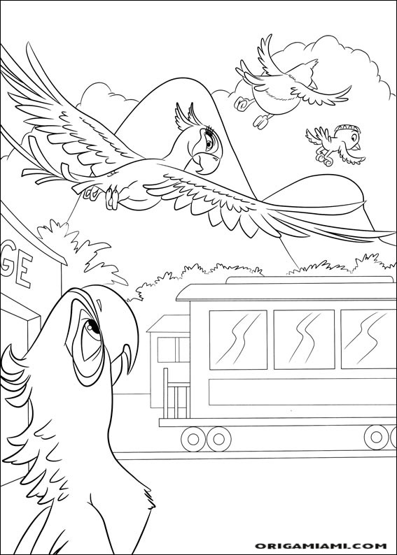 Rio coloring page (25)