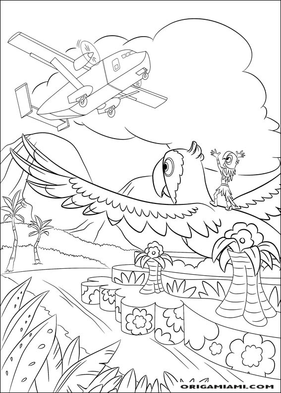 Rio coloring page (28)