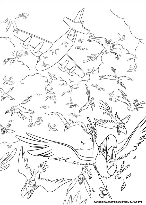 Rio coloring page (29)