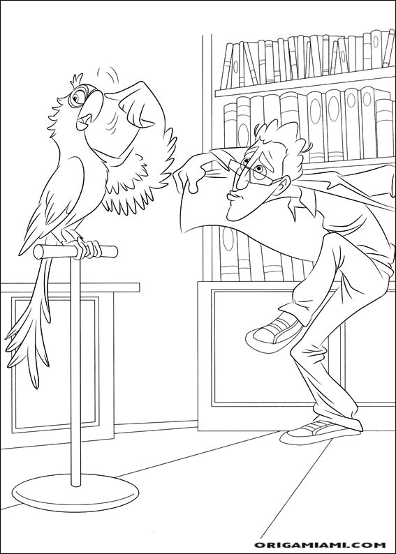 Rio coloring page (4)