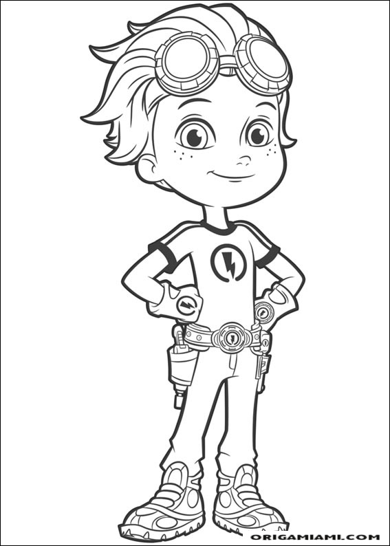 Rusty Rivets coloring page (12)