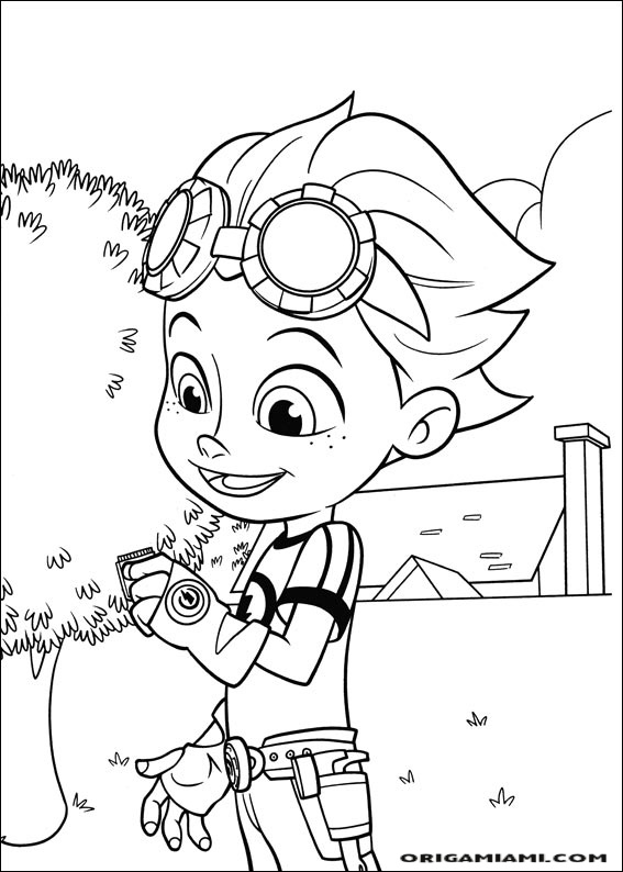 Rusty Rivets coloring page (14)