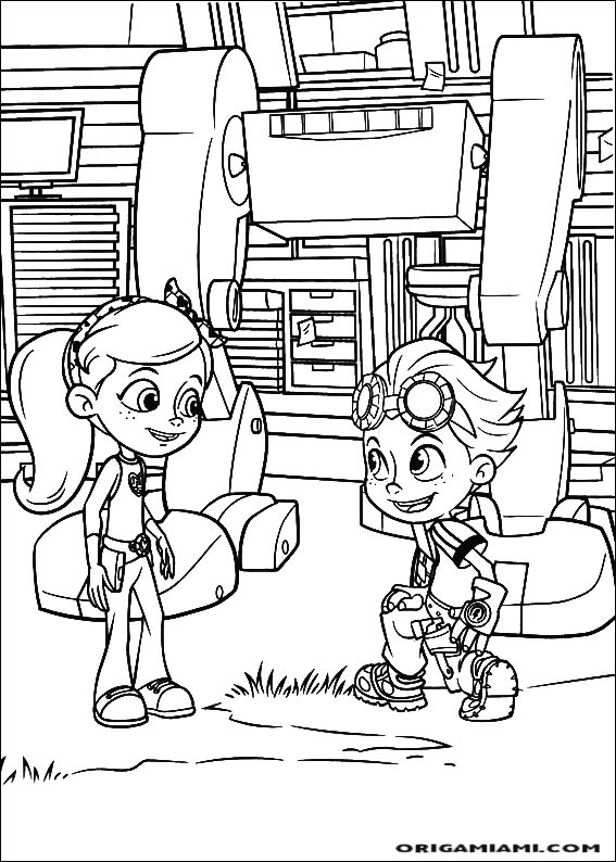 Rusty Rivets coloring page (17)