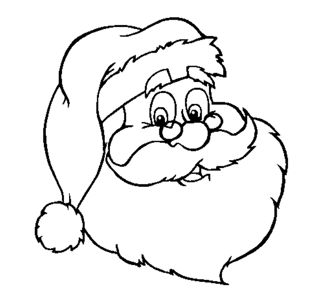 Santa claus coloring page (6)