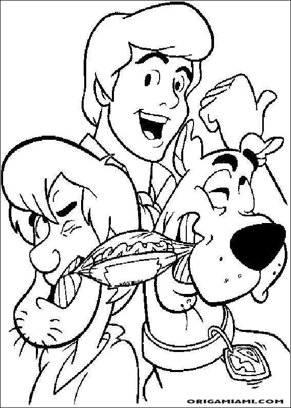 Scooby Doo coloring page (1)