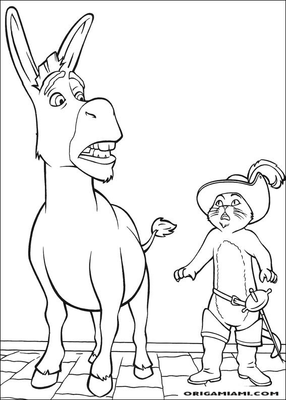 Shrek tirdth coloring page (27)