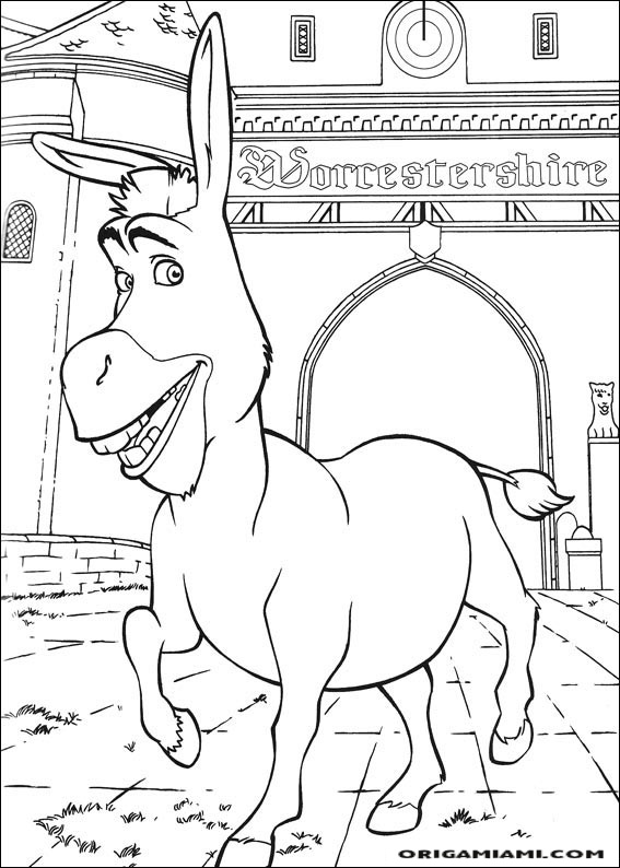 Shrek tirdth coloring page (28)