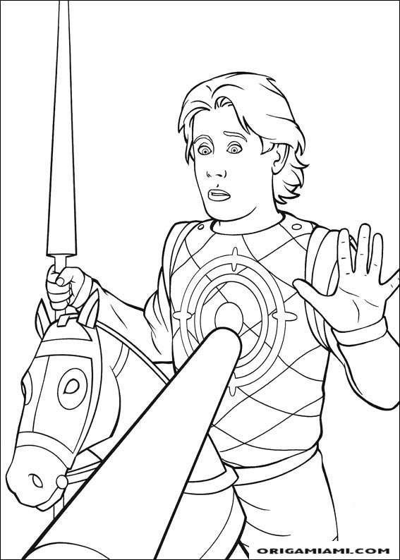 Shrek tirdth coloring page (29)