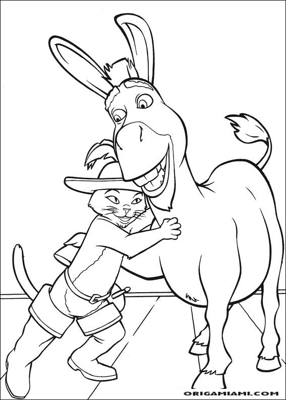 Shrek tirdth coloring page (34)