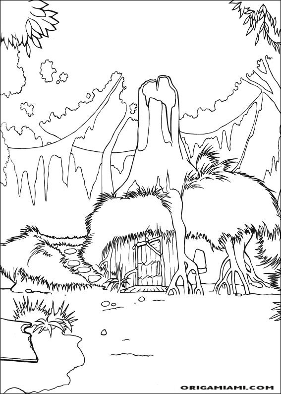 Shrek tirdth coloring page (37)