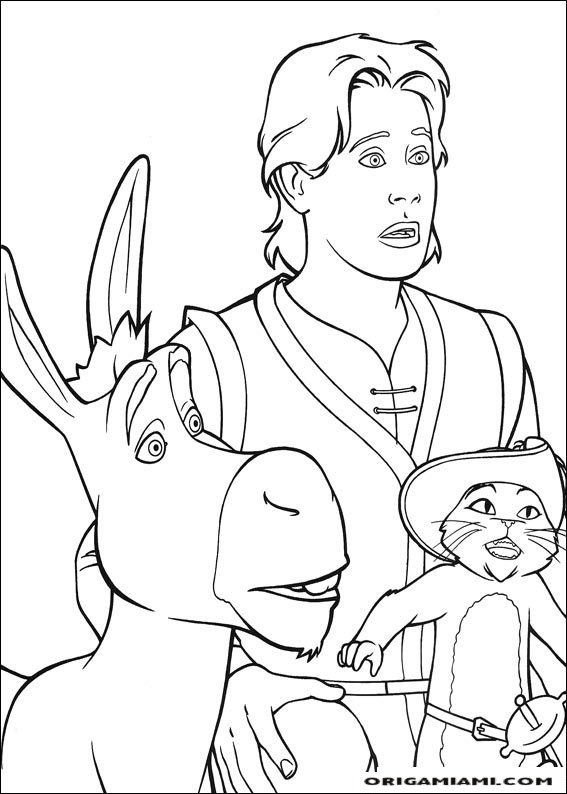 Shrek tirdth coloring page (42)