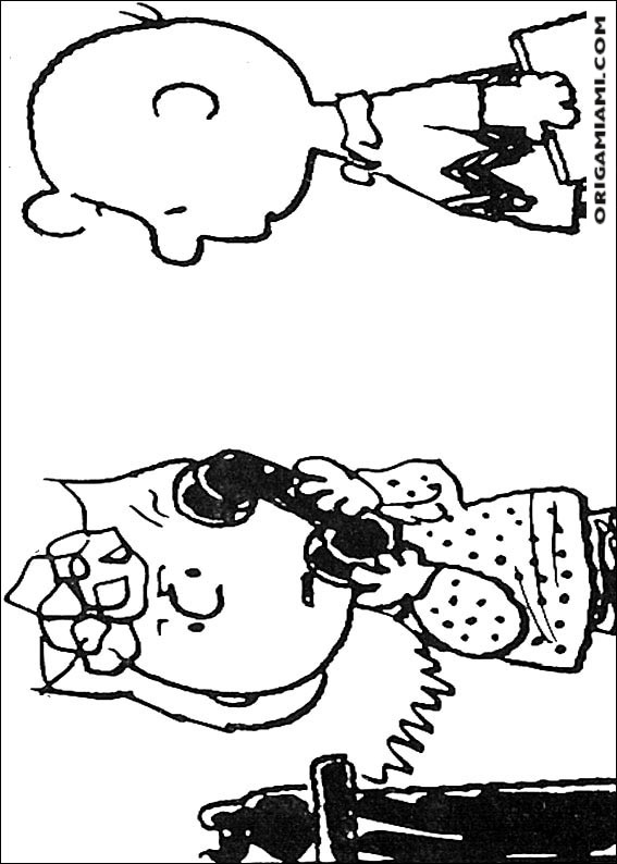 Snoopy coloring page (11)