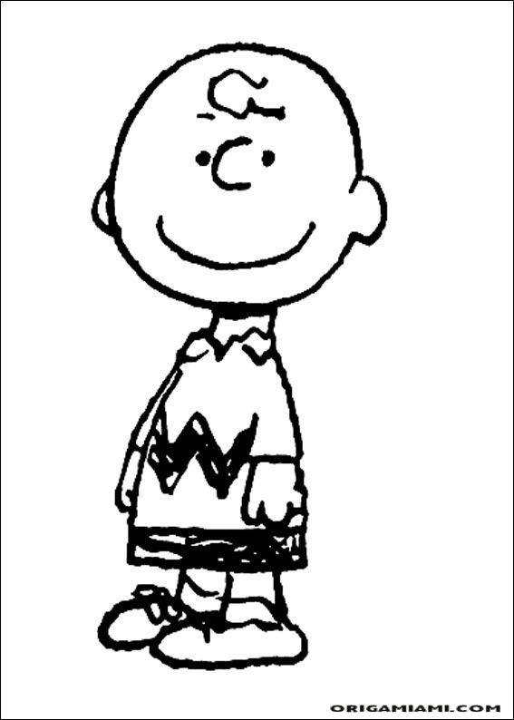 Snoopy coloring page (16)