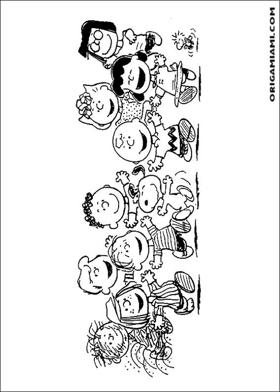 Snoopy coloring page (17)