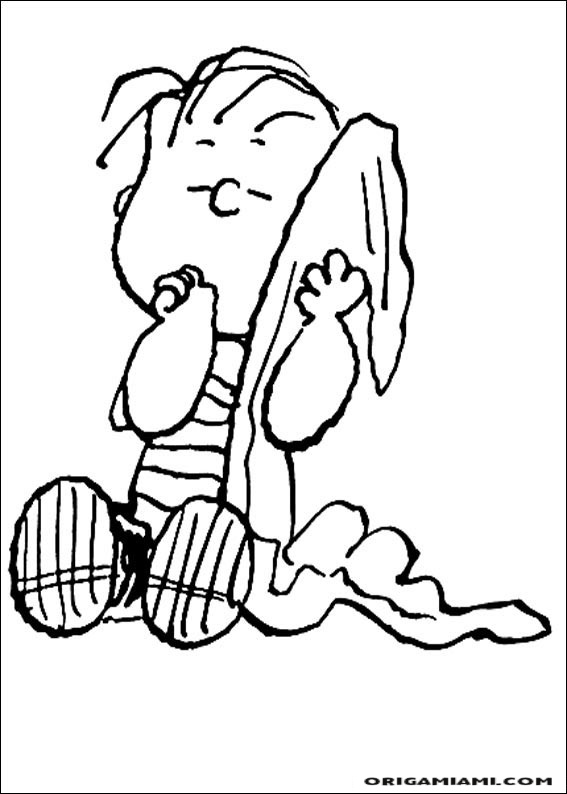 Snoopy coloring page (18)