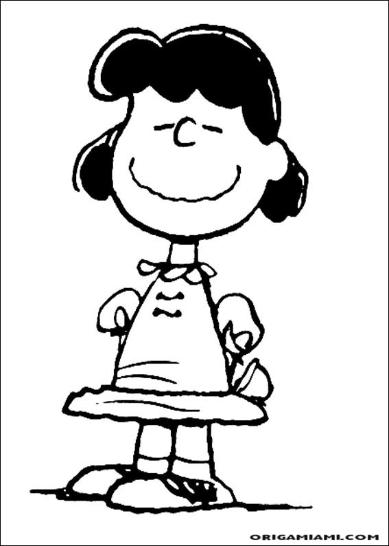 Snoopy coloring page (19)