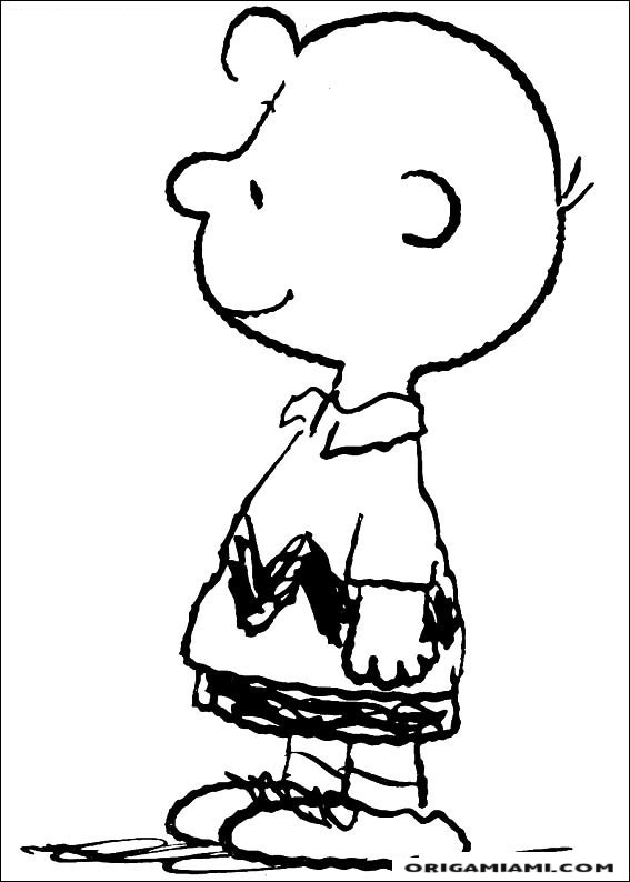 Snoopy coloring page (2)