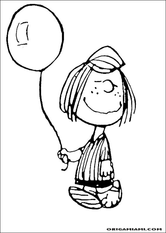 Snoopy coloring page (21)