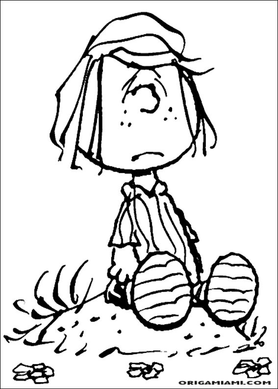 Snoopy coloring page (30)