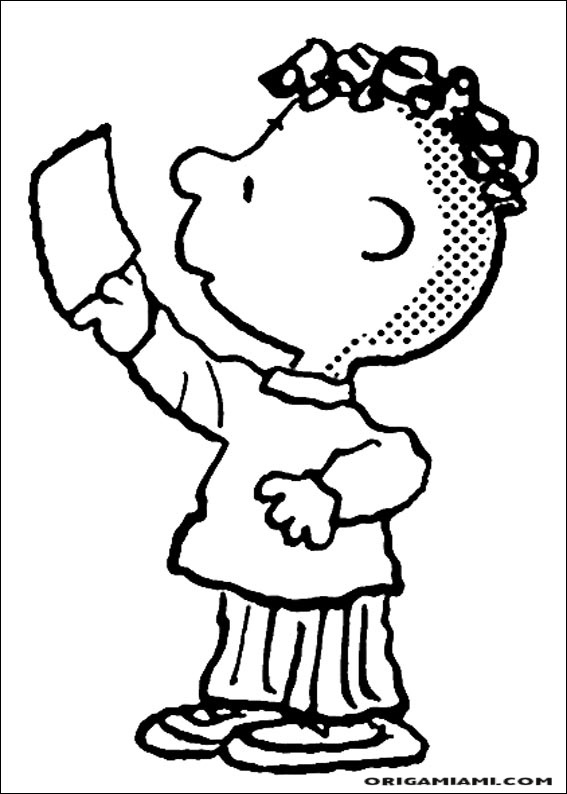 Snoopy coloring page (32)