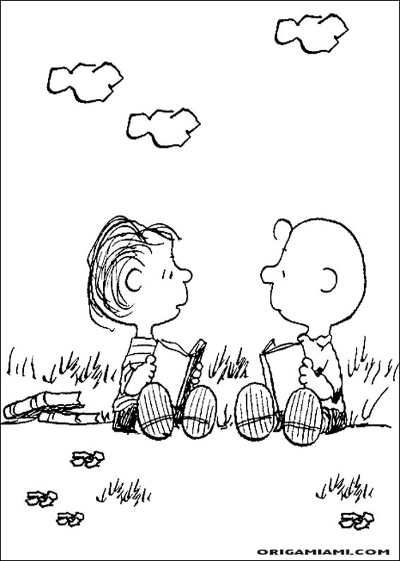 Snoopy coloring page (40)