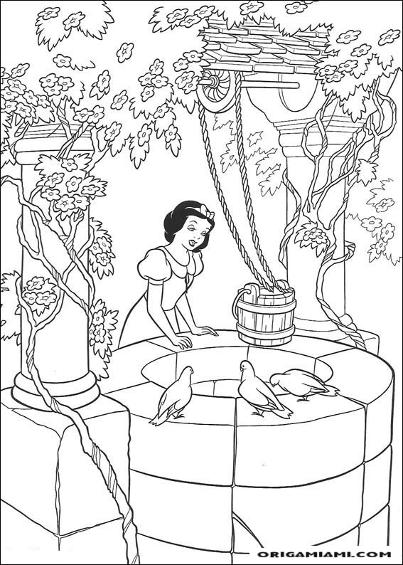 Snow White coloring page (12)