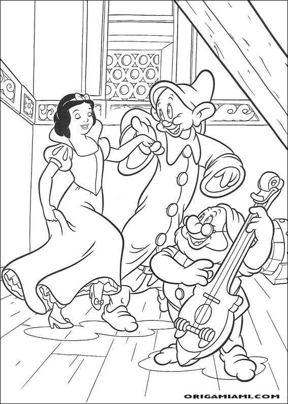 Snow White coloring page (14)