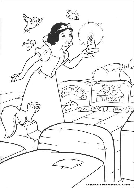 Snow White coloring page (15)