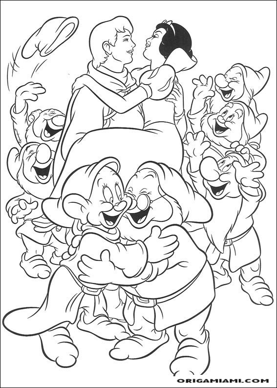 Snow White coloring page (16)