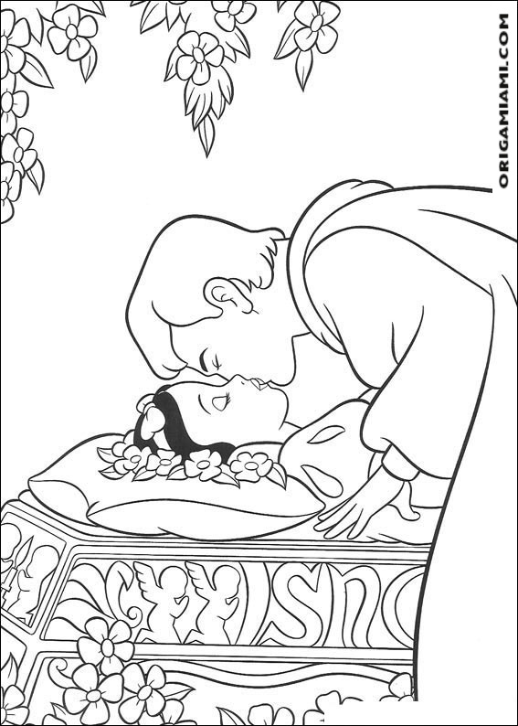 Snow White coloring page (17)