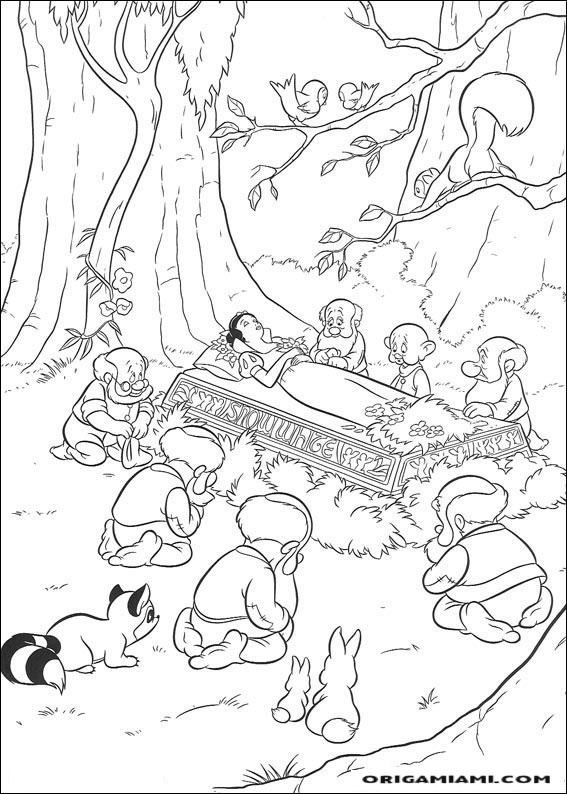 Snow White coloring page (18)