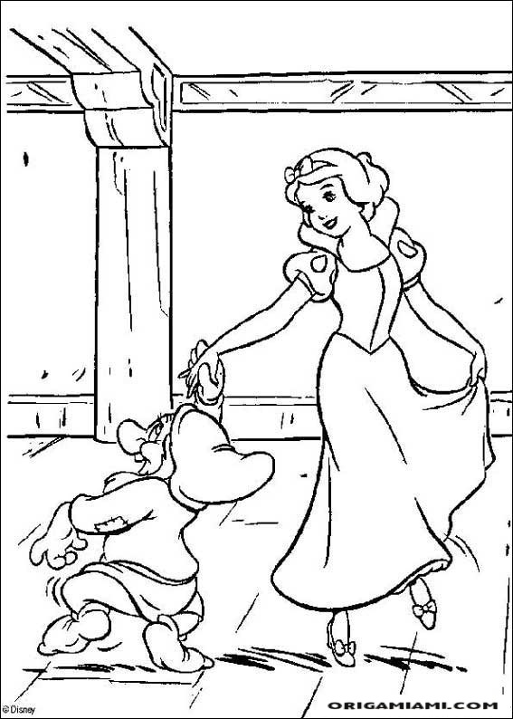 Snow White coloring page (2)