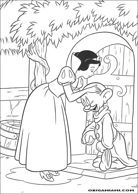 Snow White coloring page (20)