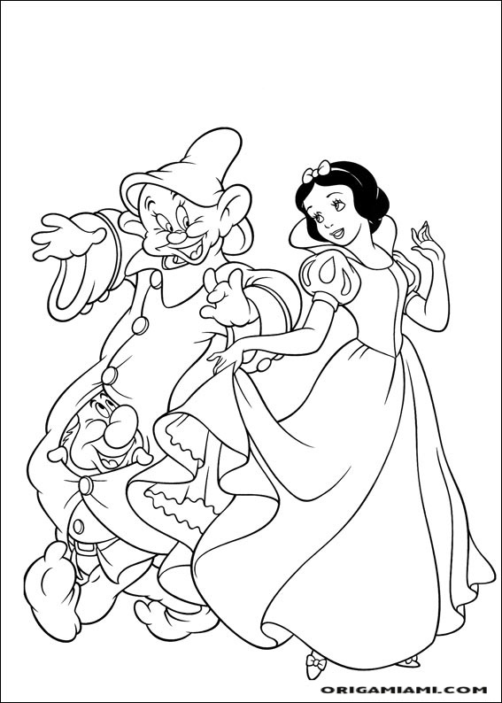 Snow White coloring page (22)