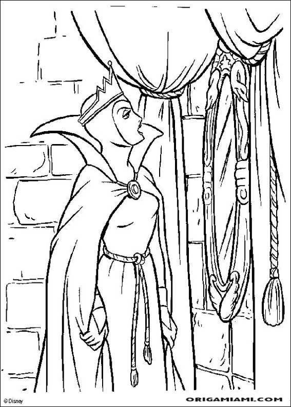 Snow White coloring page (3)