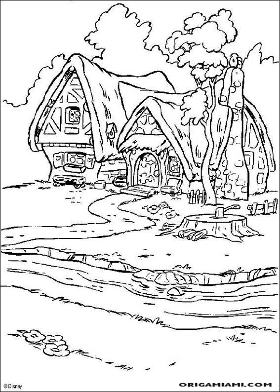 Snow White coloring page (4)