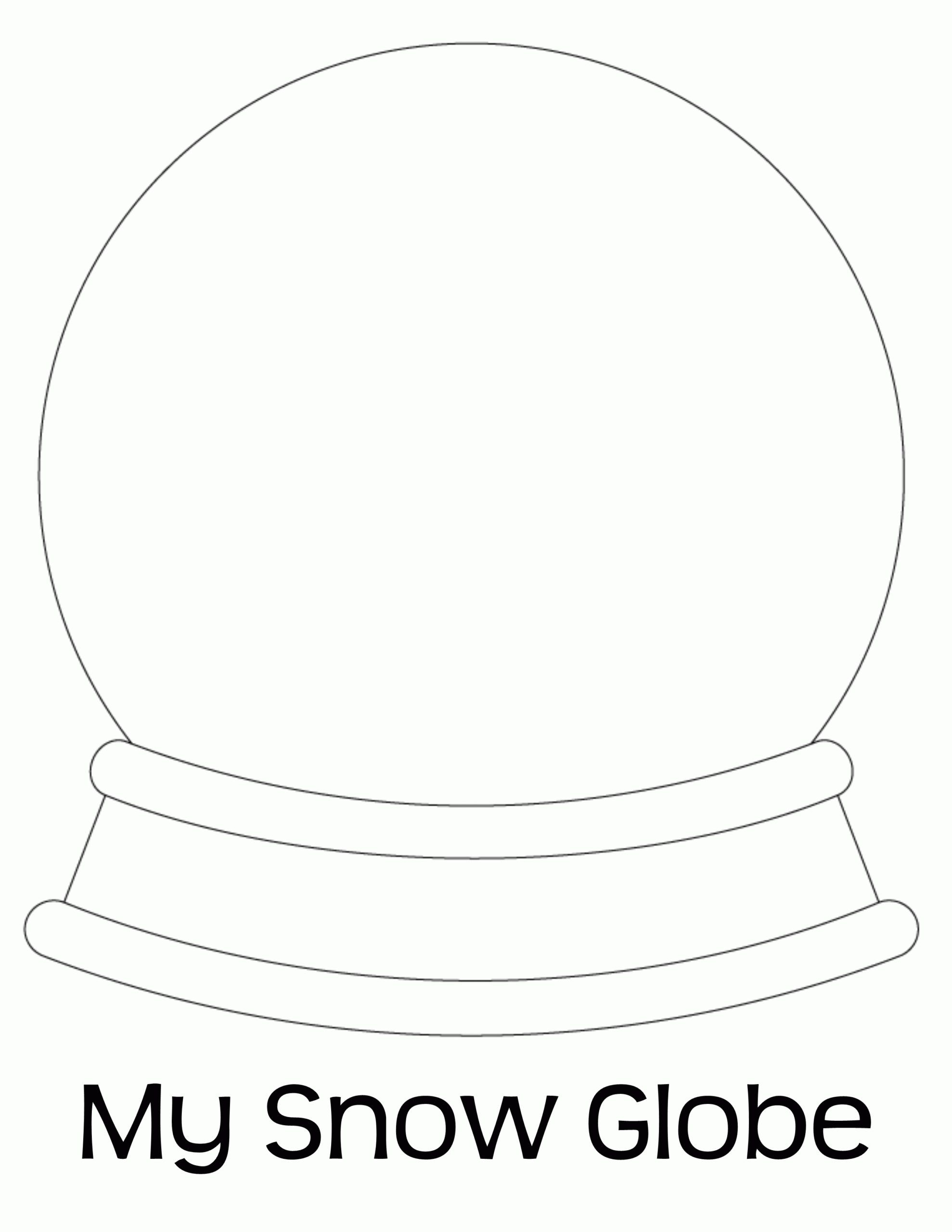 Snow globe coloring page (19)