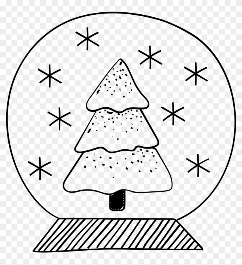 Snow globe coloring page (5)