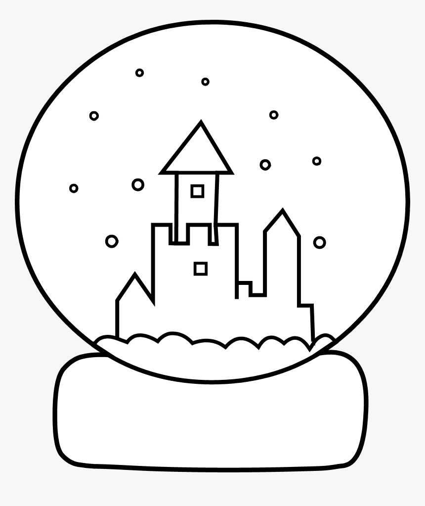 Snow globe coloring page (6)