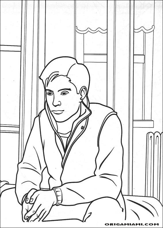 SpiderMan coloring page (2)