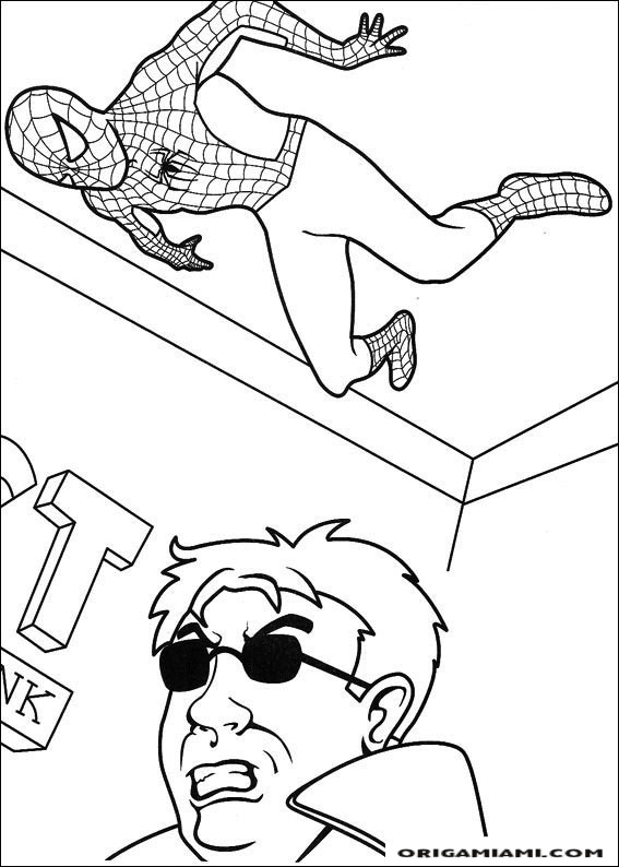 SpiderMan coloring page (28)