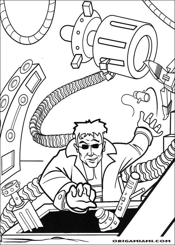 SpiderMan coloring page (36)